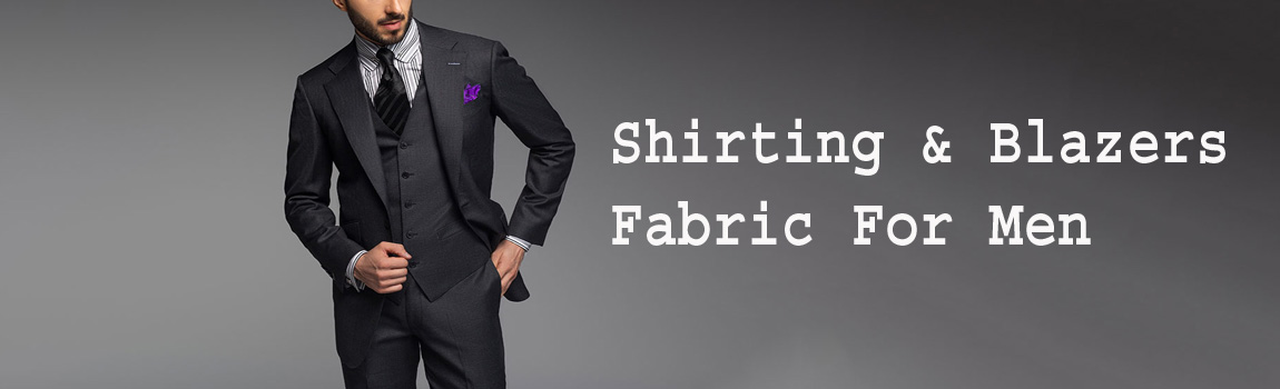 ✓ Shirting & Blazers Fabric For Men