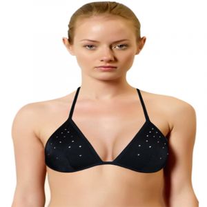 Hot Sexy Black Halter Neck Bra-Ladies-Girls-Women-Online--India  @ Cheap Rates Apparel-Free Shipping-Cash on Delivery