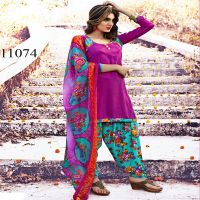 Viva N Diva Rani Colored Women'S Leon Crepe Fabric Suit.