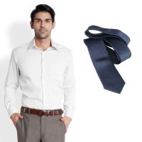 Seasons White Formal Slim Fit Shirt Free Tie
