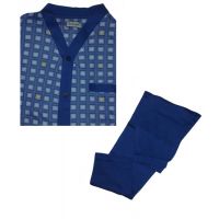 Eclisse Light Blue Check Color Loungewear