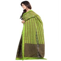 Lookslady Printed Green Bhagalpuri Saree