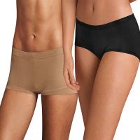 Hanes Plus Size Boyshort Panties Combo 2 