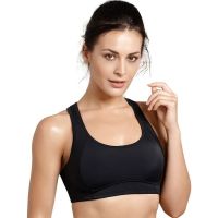 50% Off Comfort Women Black  Sport Bra 