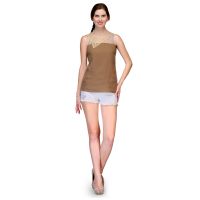 Raas Prêt Trendy Beige Georgette Comfort Party Top