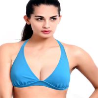 Nymos Sky Blue Halter Neck Bra 