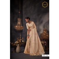 Ayana White Zari Women Saree