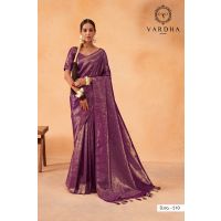 Ayanti Purple Zari Women Saree