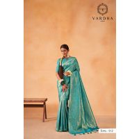 Ayanti Blue Zari Women Saree