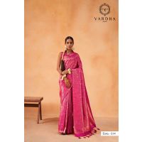 Ayanti Pink Zari Women Saree