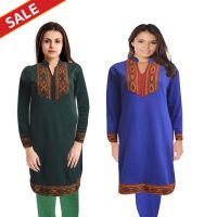 Buy 2 Get 1 Free Offer On Woolen Kurti