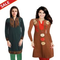 Buy 2 Get 1 Free Offer On Woolen Kurti