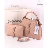 Luxury Peach Women Handy Bag