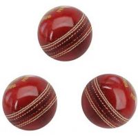 SS Club Cricket Ball - Size: 2.5  (Pack of 2, Red)