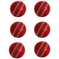 SS Club Cricket Ball - Size: 2.5  (Pack of 6, Red)