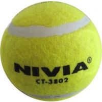 Nivia 01 Cricket Ball (Pack of 12, Yellow)