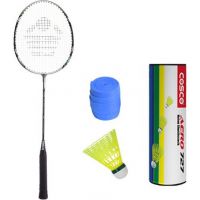 Cosco Cbx 222 With Aero 727 Nylon Shuttlecock Badminton Kit