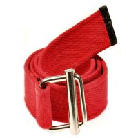 Burnt Red Premium Canvas Belt