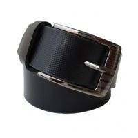 Black Men Formal Genuine Leather Belt