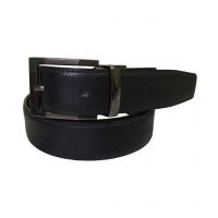 Black and Brown Leather Formal Belt for Men - Pack of 2