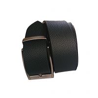 Black Formal Reversible Belt For Men