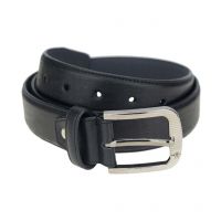 Black Formal Reversible Belt For Men