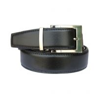 Black Leather Formal Belt