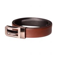Brown Formal Leather Belt For Men