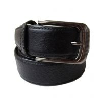 Black Casual Belt For Men