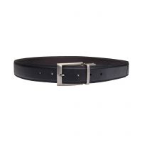 Black Reversible Formal Belt