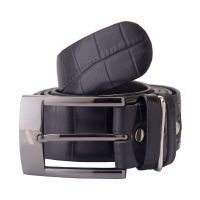 Black Formal Belt for Men