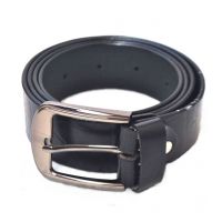 Seasons Collections Black Formal Single Belt For Men