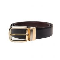 Black And Brown Reversible Leather Belt