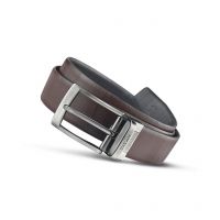 Seasons Brown Leather Pin Buckle Formal Men 