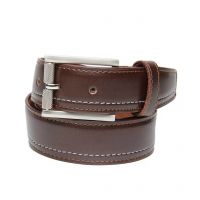 Seasons Brown Leather Formal Belts