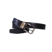 Black Leather Pin Buckle Casual Belt