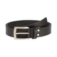 Men Formal Black  Leather Belt 