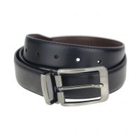 Black and Brown Formal Reversible Belt for Men