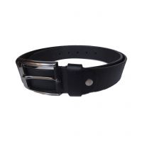 Black Formal Leather Belt For Men