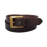 Brown Leather Belt for Men 