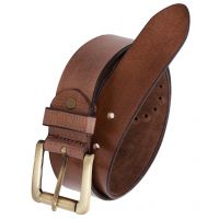 Brown Leather Casual Belts