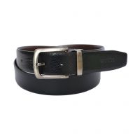 Brown Leather Formal Belt