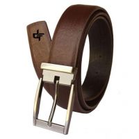  Brown Leather Belt for Men