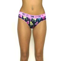 Undiz Chick Multi Print Wide Elastic Waistband Panty