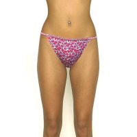 Multi Floral Printed String Waistband Panty