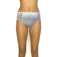 Chic White Side Lace Bridal Brief