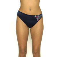 St. Bernard Black Side Floral Embroidery Panty