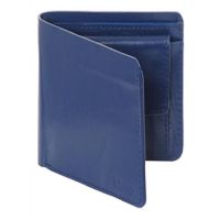 Classy Dark Blue Leather Wallet By Ezen