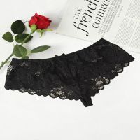 RougeGorge Hot Maroon Floral Embroidery Hipster Panty