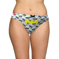 Plus Size Batman Print Thong Panty Pk 4